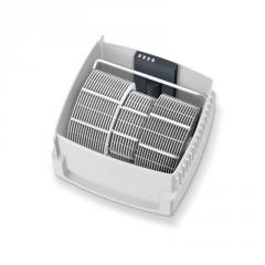 Beurer LW 220 air washer in white; Air humidification by cold evaporation; water level sensor