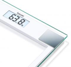 Beurer GS 14 glass bathroom scale; 150 kg / 100 g