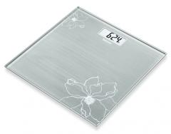 Beurer GS 10 Glass bathroom scale Gray; Automatic switch-off
