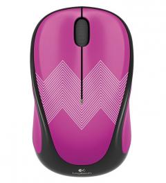 Logitech Wireless Mouse M238 Play Collection - Purple Zigzag