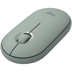 Logitech Pebble M350 Wireless Mouse - Eucalyptus - EMEA