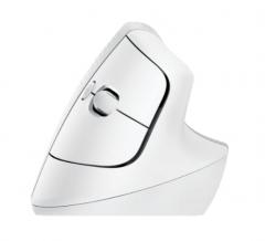LOGITECH Lift for MAC Vertical Ergonomic Mouse - OFF-WHITE/PALE GREY