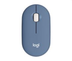 Logitech Pebble M350 Wireless Mouse - BLUEBERRY - EMEA-914