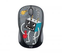 Logitech Doodle Collection - M238 Wireless Mouse - LIGHTBULB