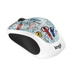 Logitech Doodle Collection - M238 Wireless Mouse - BAE-BEE BLUE