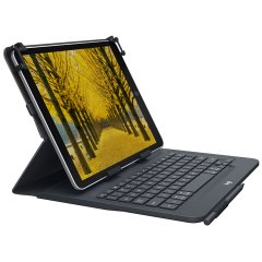 LOGITECH Universal Folio with keyboard for 9-10 inch tablets - UK - INTNL