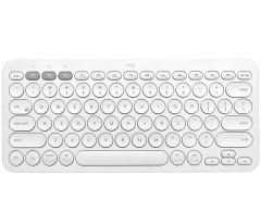 Logitech K380 Multi-Device Bluetooth Keyboard - UK English (Qwerty) - Off-White