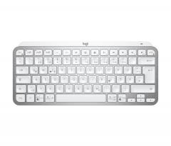 LOGITECH MX Keys Mini Minimalist Wireless Illuminated Keyboard - PALE GREY - INTNL (US)