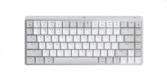 Logitech MX Mechanical Mini for Mac Minimalist Wireless Illuminated Keyboard - PALE GREY - US INT'L