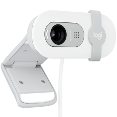 LOGITECH Brio 100 Full HD Webcam - OFF-WHITE - USB