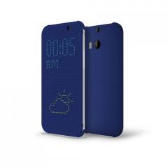 Аксесоар HTC Dot Matrix case retail package (Ink Blue) for HTC One M9