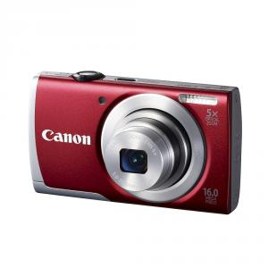 Canon PowerShot A2600 IS Red + Soft case Canon DCC-515 + 4GB Card