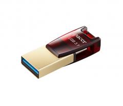 Apacer 64GB AH180 Red - USB 3.1/Type-C Dual Flash Drive