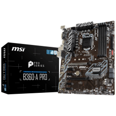 MSI Main Board Desktop B360 (S1151