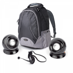 Lenovo 15.6 Backpack B450 Black + Speakers M0520 Black + Headset P560 Black