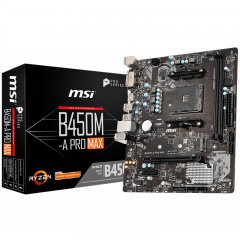 MSI Main Board Desktop B450M-A PRO MAX (SAM4