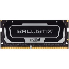 Crucial DRAM Ballistix Black 8GB DDR4 3200MT/s  CL16  Unbuffered SODIMM 260pin Black