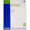 Paper EPSON Singleweight Matte Paper A3+ for Large Format Printers