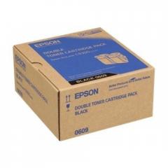 Epson AL-C9300N Double Pack Toner Cartridge Black