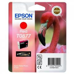 T0877 Red Ink Cartridge for Stylus Photo R1900