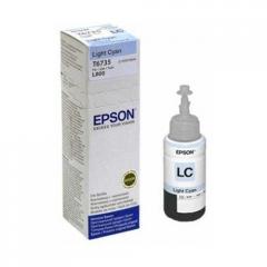 Epson T6735 Light Cyan ink bottle