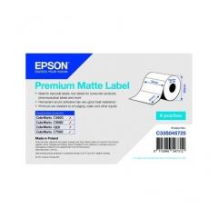 Epson Premium Matte Label - Die-cut Roll (76mm x 51mm)