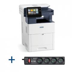 Xerox VersaLink C605 Multifunction Printer with ConnectKey + Eaton Protection Strip 4 DIN
