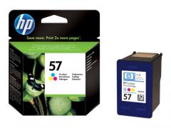 HP 57 original ink cartridge tri-colour high capacity 17ml 500 pages 1-pack