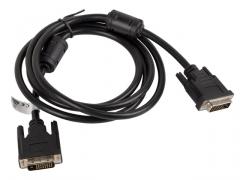 Lanberg DVI-D (M) (24+1)-> DVI-D (M) (24+1) cable 1.8m