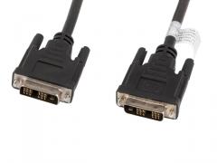 Lanberg DVI-D(M)(18+1)-> DVI-D(M)(18+1) cable 1.8m