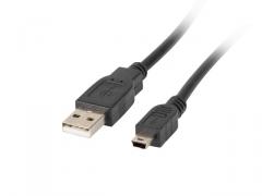 Lanberg USB MINI-B(M) ->  USB-A (M) 2.0 cable 1.8m
