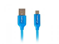 Lanberg USB MICRO-B (M)  ->  USB-A (M) 2.0 cable 0.5m