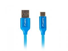 Lanberg USB-C(M) ->  USB-A (M) 2.0 cable 0.5m