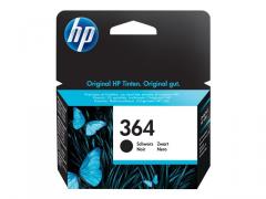 HP 364 ink cartridge black standard capacity 6ml 250 pages with Vivera ink
