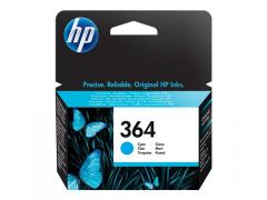 HP 364 original ink cartridge cyan standard capacity 3ml 300 pages 1-pack with Vivera ink