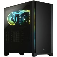 CORSAIR 4000D Tempered Glass Mid-Tower ATX Case — Black