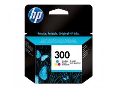 HP 300 original ink cartridge tri-colour standard capacity 4ml 165 pages 1-pack With Vivera ink