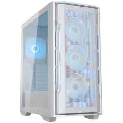 COUGAR Case Uniface RGB (White)