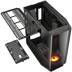 COUGAR | FV270 Black | PC Case | Mid tower / Tempered