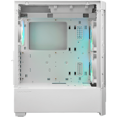 COUGAR | Duoface RGB White | PC Case | Mid Tower / Airflow Front Panel / 2 x 140mm & 1x 120mm ARGB