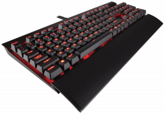 Клавиатура Corsair Gaming™ K70 LUX Mechanical Gaming Keyboard - Red LED -Cherry MX Red)