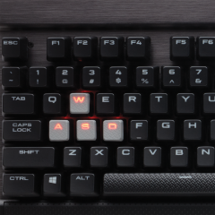 Геймърска клавиатура Corsair K70 RapidFire Mechanical (метална