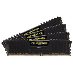 CORSAIR Vengeance LPX 32GB Kit (4X8GB) PC4-25600 DDR4 3200MHz non-ECC Unbuffered CL16 (16-18-18-36)
