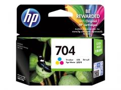 HP 704 ink cartridge tri-colour standard capacity 200 pages