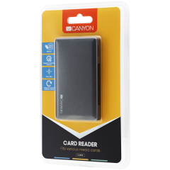 CANYON CardReader All in one CNE-CARD2 (CF/micro SD/SD/SDHC/SDXC/MS/Xd/M2) USB 2.0