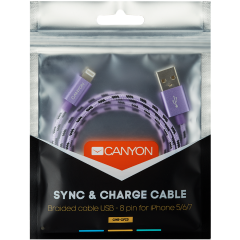 CANYON Lightning USB Cable for Apple
