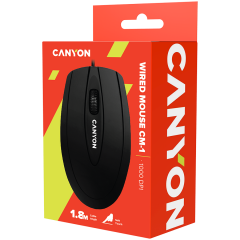 CANYON CM-1 wired optical Mouse with 3 buttons
