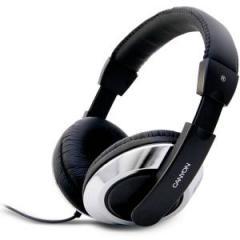 Headphones CANYON CNL-CHP05 (Cable) Chrome Black