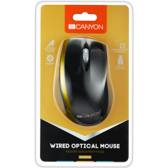 CANYON wired optical mouse with 3 buttons