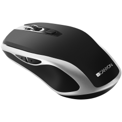 CANYON mouse MW-19 EU Wireless Charge Black Silver